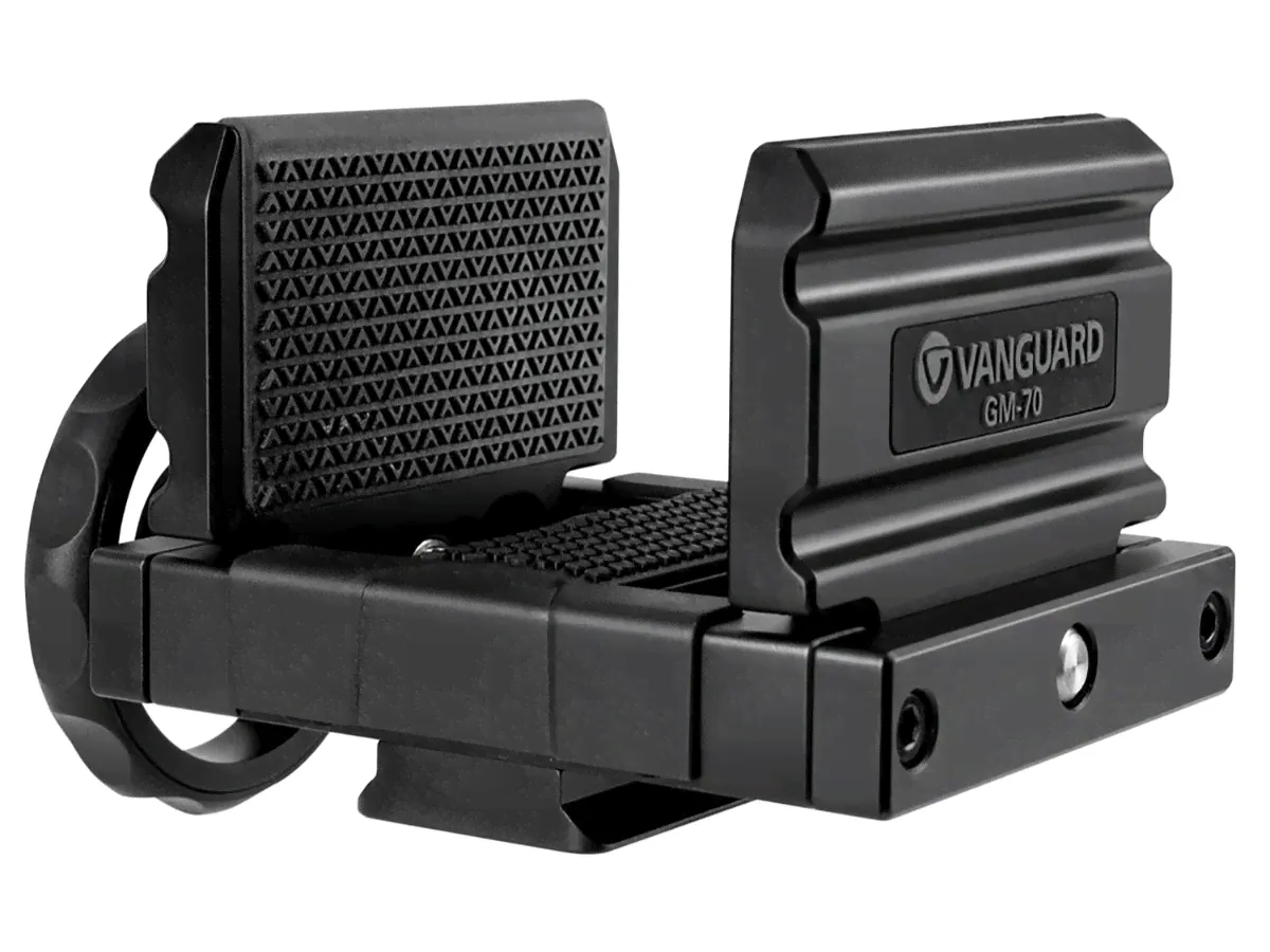 Платформа-зажим для оружия Vanguard ENDEAVOR GM-70 на штатив/трипод, Arca, 30-70мм, алюминиевый сплав, 816г-0