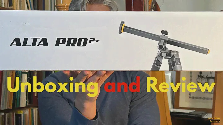 Unboxing and Review of the Vanguard Alta Pro Tripod