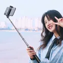 Монопод-штатив Baseus Fully Folding Selfie Stick с пультом Bluetooth (SUDYZP-D1V, SUDYZP-D19, SUDYZP-D1S), silver