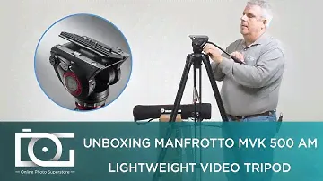 MANFROTTO MVK500AM | Lightweight MVK500AM Fluid Video System W/ Twin Legs & Middle Spreader | REVIEW