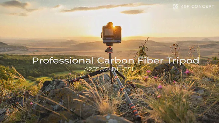 Professional Tripod for Ourdoor Photographers | K&F Concept Carbon Fiber Tripod A255C2+BH-35L
