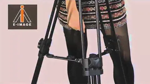 E image EI 7080 AA Video Tripod Kit